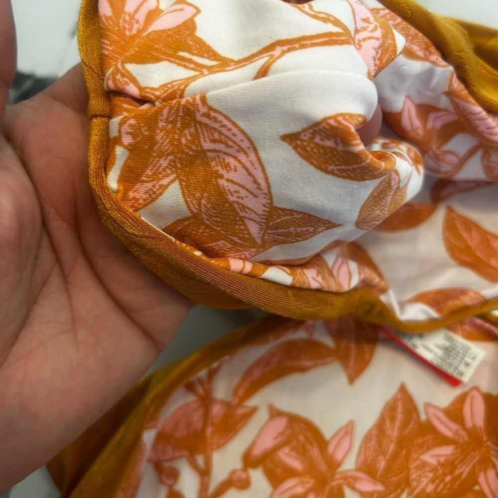 Maaji Rust Orange Bikini Set NWOT SMALL - Picture 5 of 6